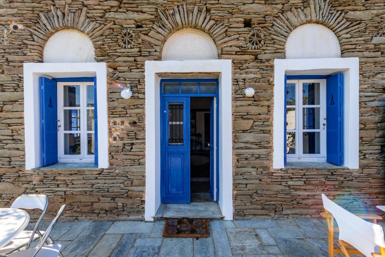 Anezas Mansion Stone-Built Traditional Villa Khónias Exteriör bild